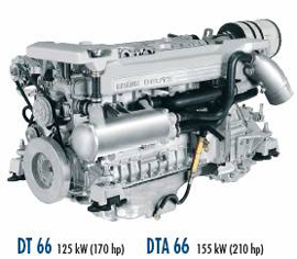 210Le - DTA 66 Vetus belmotor